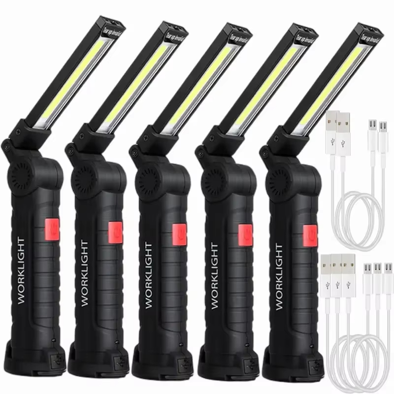 Outdoor Camping Lights - แบบพกพา COB ไฟฉาย LED USB ชาร์จไฟได้