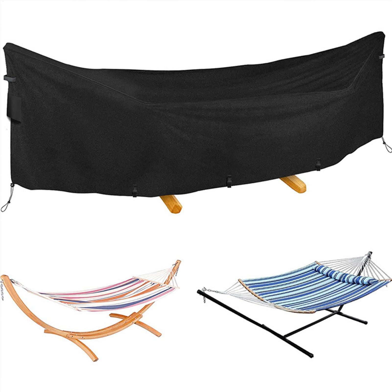 Outdoor Camping In Winter - ผ้าคลุมเปลญวนกันน้ำ ทนทาน ป้องกันรังสียูวี สำหรับเก็บเปลญวนกลางแจ้ง เหมาะสำหรับฤดูร้อน ฤดูหนาว