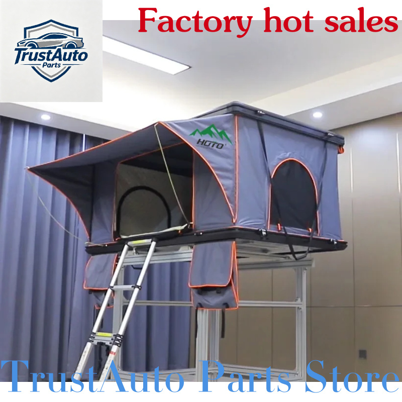 Outdoor Camping Equipment Stores - เต็นท์หลังคารถยนต์ HOTO รุ่นยอดนิยม วัสดุอลูมิเนียมอัลลอยด์ แข็งแรง ทนทาน