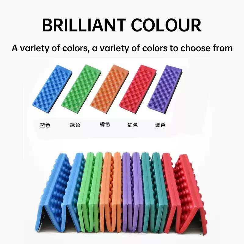 Outdoor Camping Mat Waterproof - แบบพกพาน้ําหนักเบา Mini กันน้ํา Camping แผ่นโฟมพับคุกเข่าเบาะนั่งสบายสําหรับกิจกรรมกลางแจ้ง