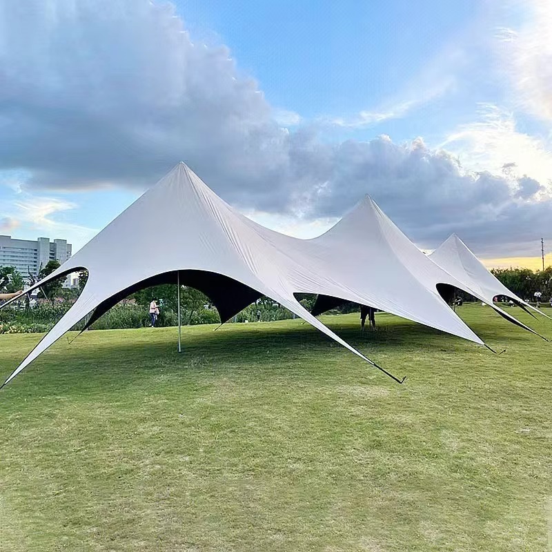 Outdoor Camping Events 2026 - เต็นท์ผ้าใบกันสาดขนาดใหญ่ 20 เมตร สำหรับตั้งแคมป์กลางแจ้งสุดหรู ปี 2026