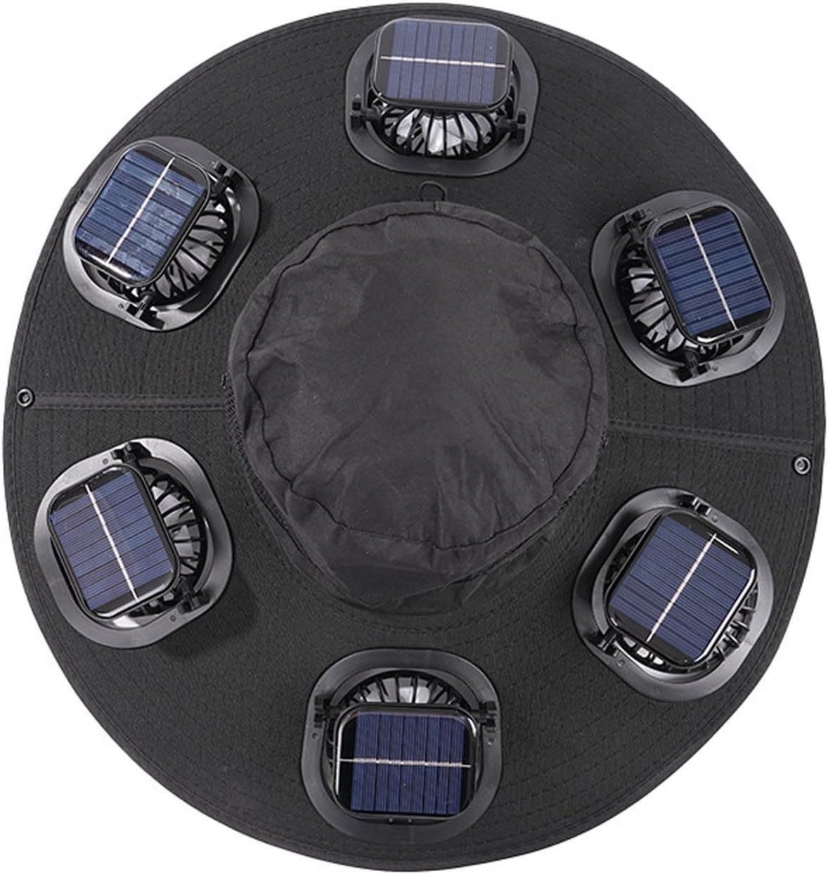 หมวกกันแดดพัดลม 6 ใบพัด รุ่น 2 - Outdoor Camping Fans บทวิจารณ์และราคา