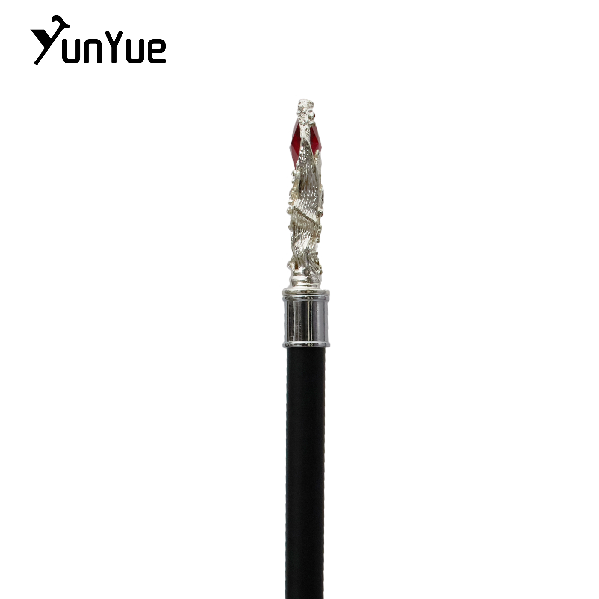 ไม้เท้าหรูหราสีขาวแดงประดับเพช - Trekking Poles บทวิจารณ์และราคา