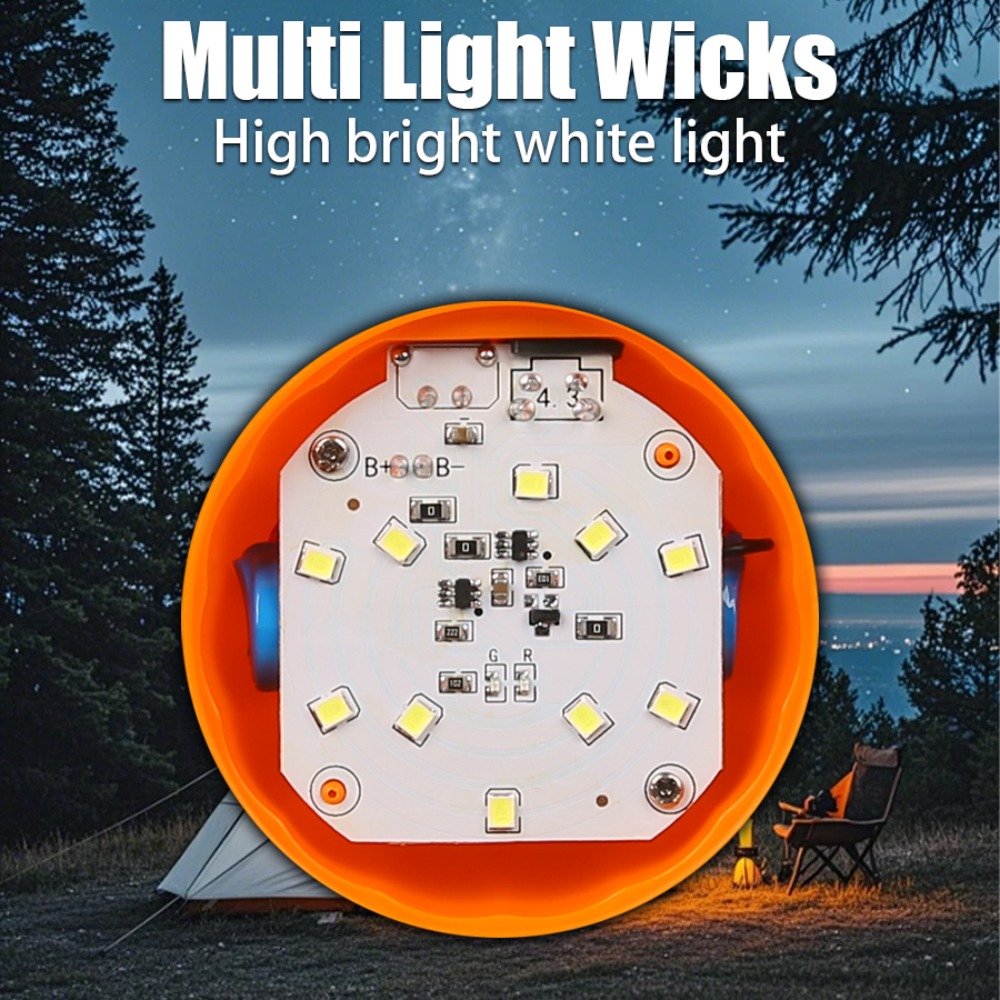 โคมไฟตั้งแคมป์ขนาดเล็กแบบพกพา  - Outdoor Camping Lights บทวิจารณ์และราคา