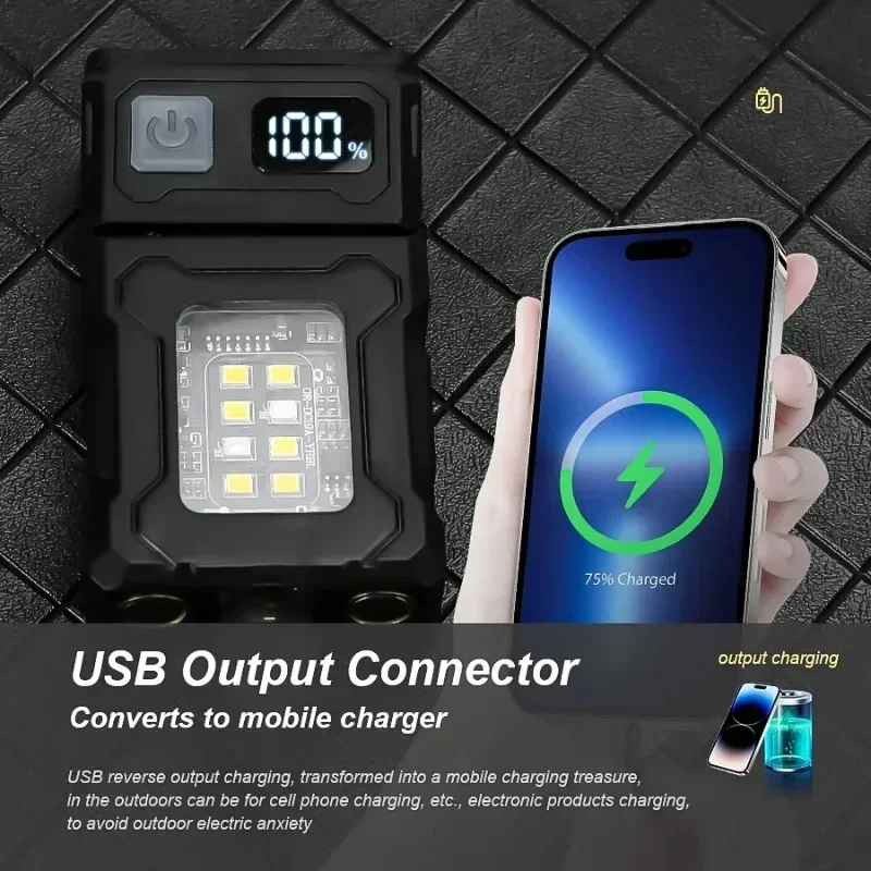 ไฟฉายมินิ LED แบบพกพา ชาร์จผ่า - Outdoor Camping Lights บทวิจารณ์และราคา