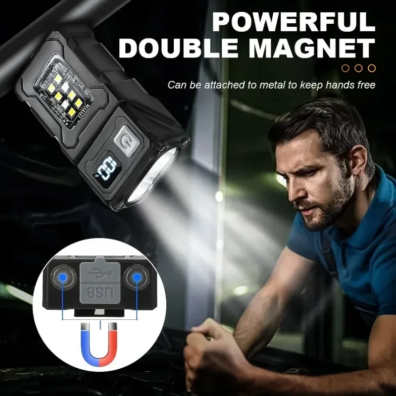 ไฟฉายมินิ LED แบบพกพา ชาร์จผ่า - Outdoor Camping Lights บทวิจารณ์และราคา