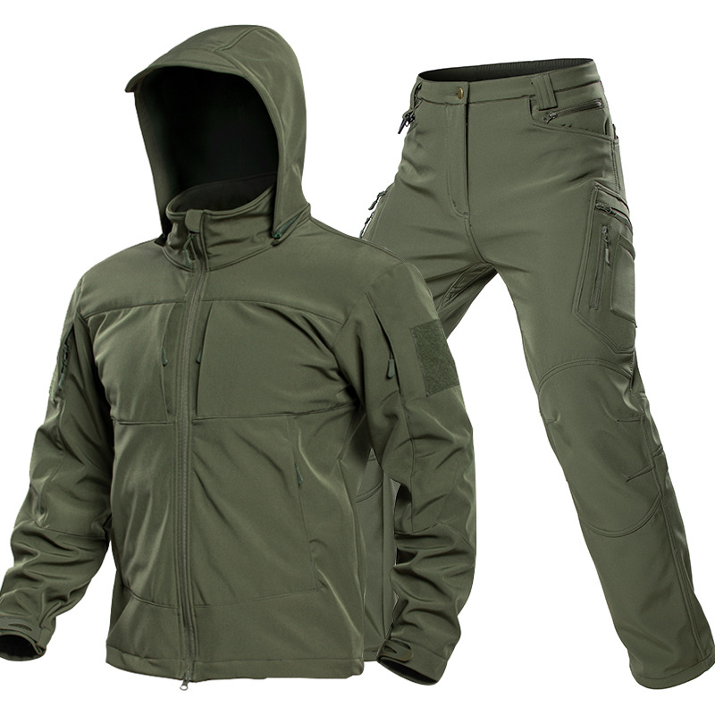 ชุดเสื้อผ้าซอฟต์เชลล์สำหรับผู้ - Outdoor Camping In Winter บทวิจารณ์และราคา