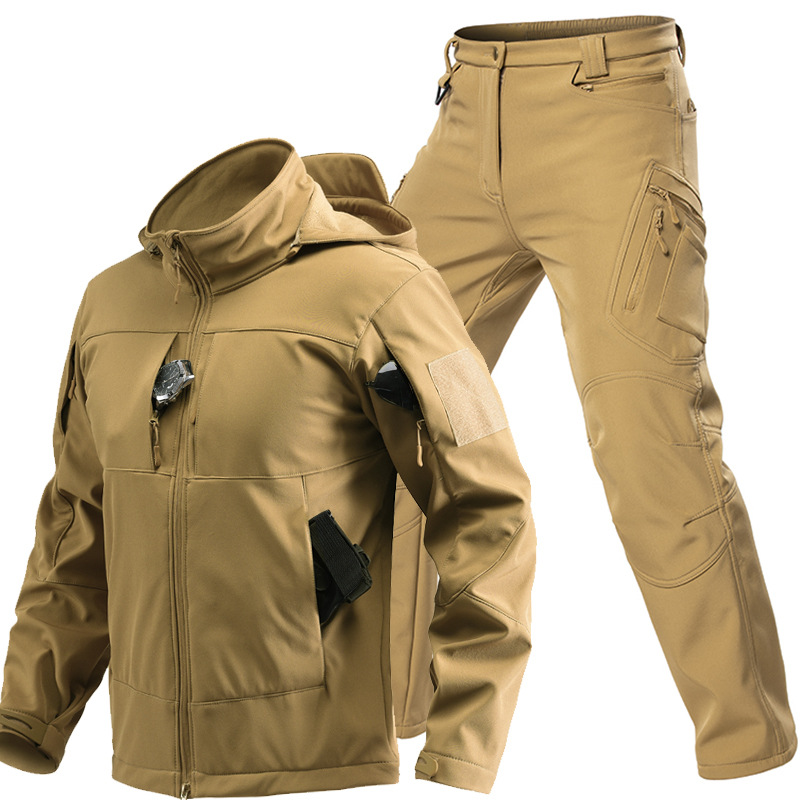 ชุดเสื้อผ้าซอฟต์เชลล์สำหรับผู้ - Outdoor Camping In Winter บทวิจารณ์และราคา