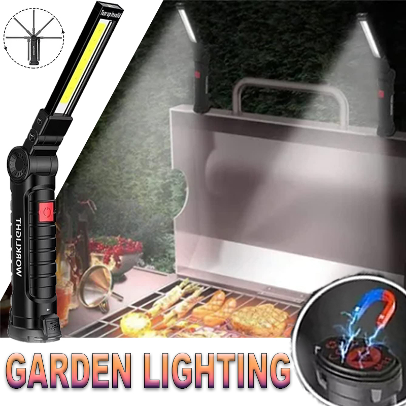 ไฟฉาย LED แบบพกพาพร้อมตะขอแม่เ - Outdoor Camping Lights บทวิจารณ์และราคา