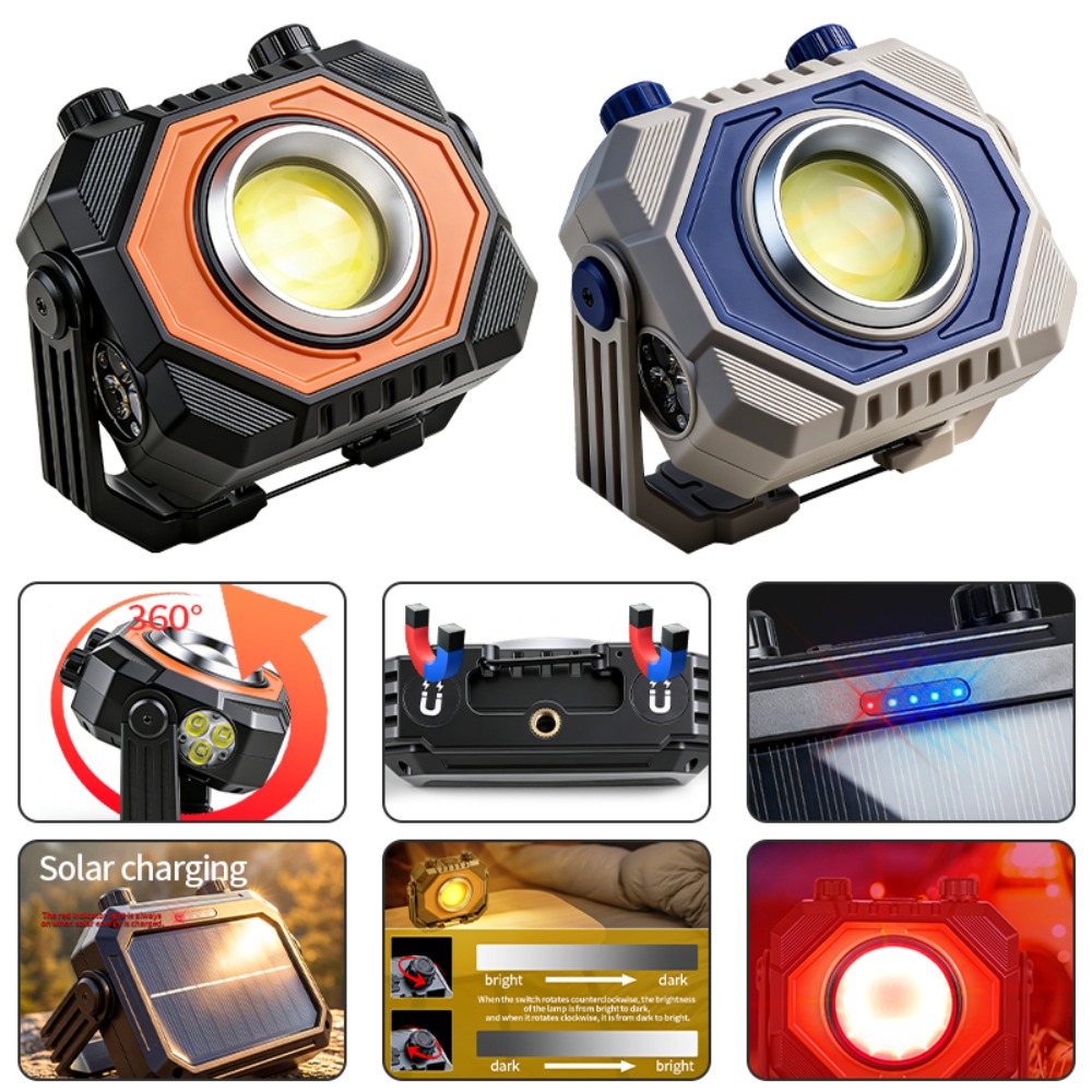 ไฟฉายทำงาน COB อเนกประสงค์รุ่น - Outdoor Camping Lights บทวิจารณ์และราคา