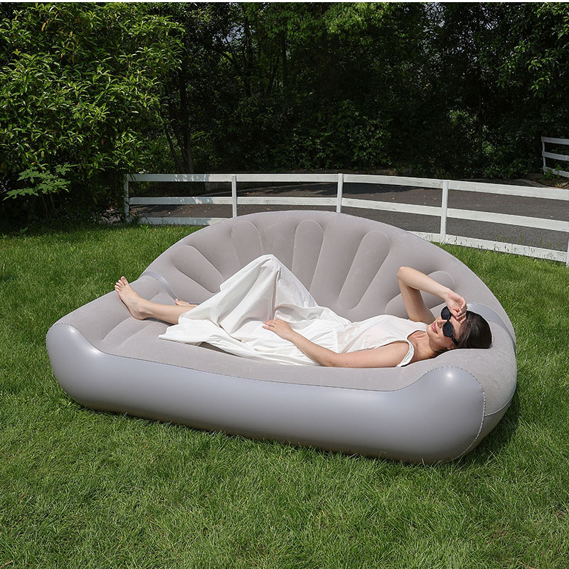 โซฟาเป่าลมรูปพัดลมสำหรับ 2 คน  - Outdoor Camping Fans บทวิจารณ์และราคา