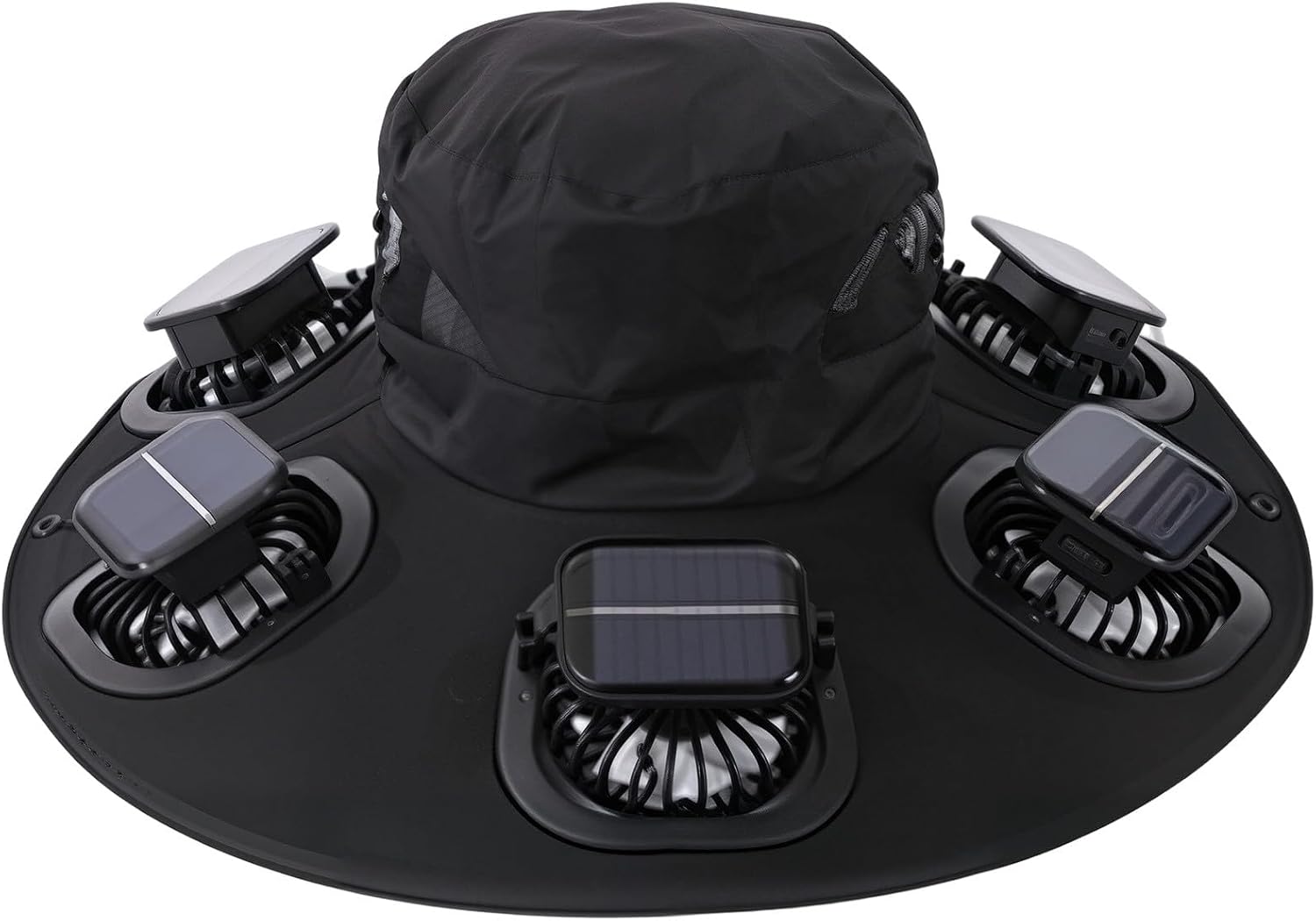 หมวกพัดลมพลังงานแสงอาทิตย์ 6 ใ - Outdoor Camping Fans บทวิจารณ์และราคา