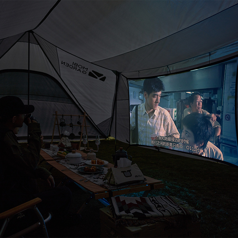 ตั้งแคมป์กลางแจ้ง 100 นิ้วหน้า - Outdoor Camping Movies บทวิจารณ์และราคา