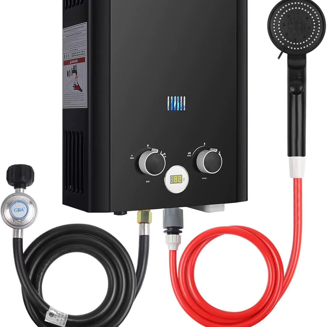 เครื่องทำน้ำร้อนแบบไม่ใช้ถัง ใ - Outdoor Camping Water Heater บทวิจารณ์และราคา