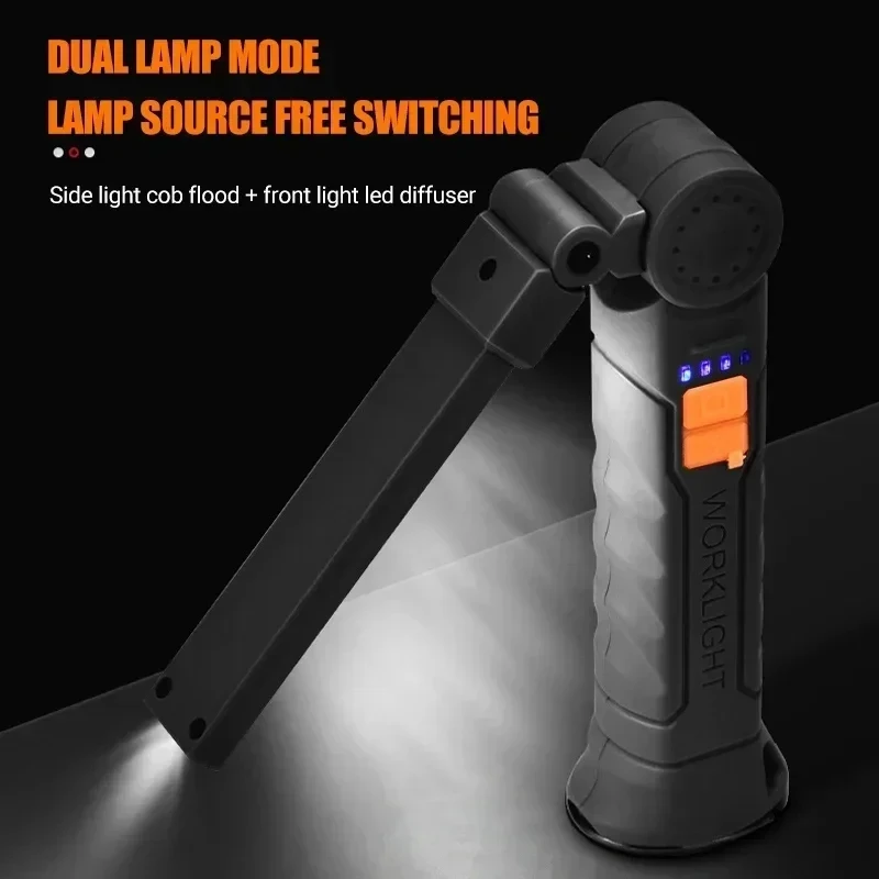 ไฟฉาย LED แบบพกพา COB ชาร์จไฟผ - Outdoor Camping Lights บทวิจารณ์และราคา