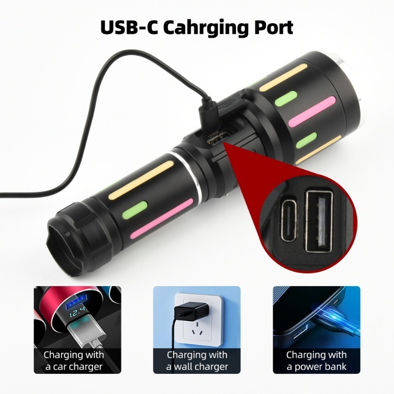 ไฟฉายเรืองแสงแสงสีขาวกำลังสูงแ - Outdoor Camping Lights บทวิจารณ์และราคา
