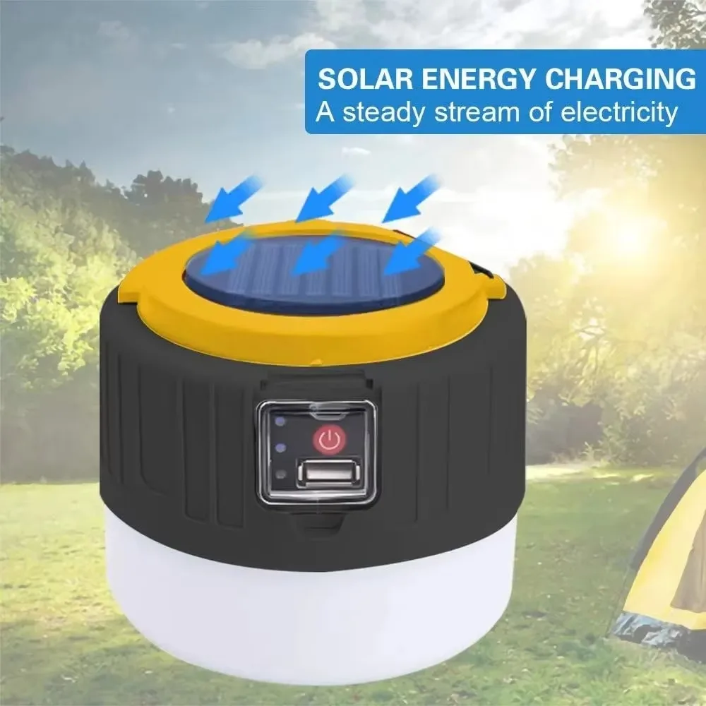 โคมไฟตั้งแคมป์พลังงานแสงอาทิตย - Outdoor Camping Lights บทวิจารณ์และราคา
