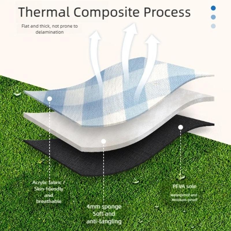 เสื่อปิกนิกขนาด 150x200 ซม. ฟอ - Outdoor Camping Mat Waterproof บทวิจารณ์และราคา