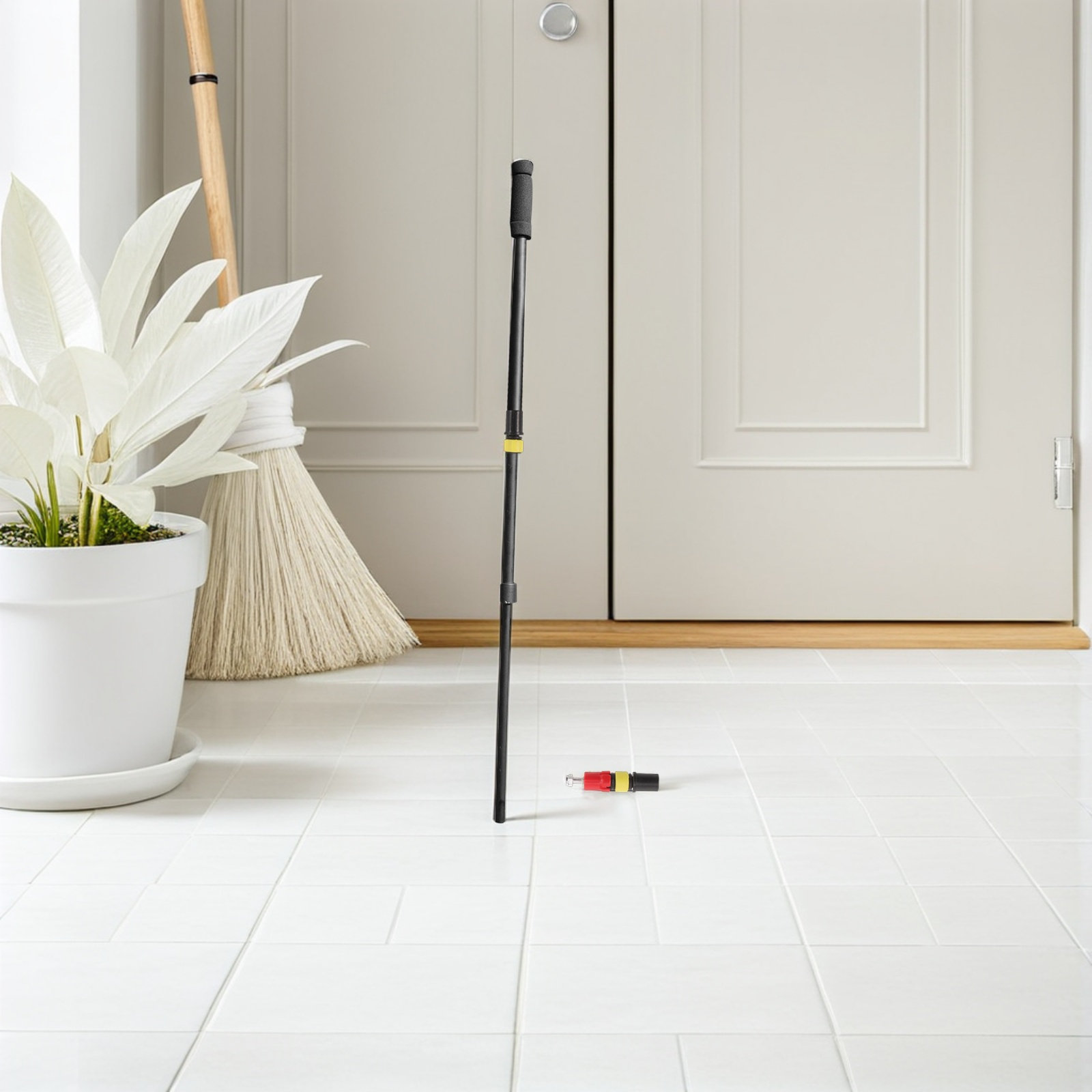 ท่อขยายไม้เท้าเดินป่า สีแดง พร - Trekking Poles บทวิจารณ์และราคา