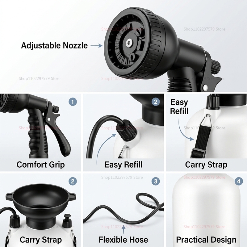 5L ฝักบัวอาบน้ำแบบพกพา ปั๊มมือ - Outdoor Camping Water Heater บทวิจารณ์และราคา