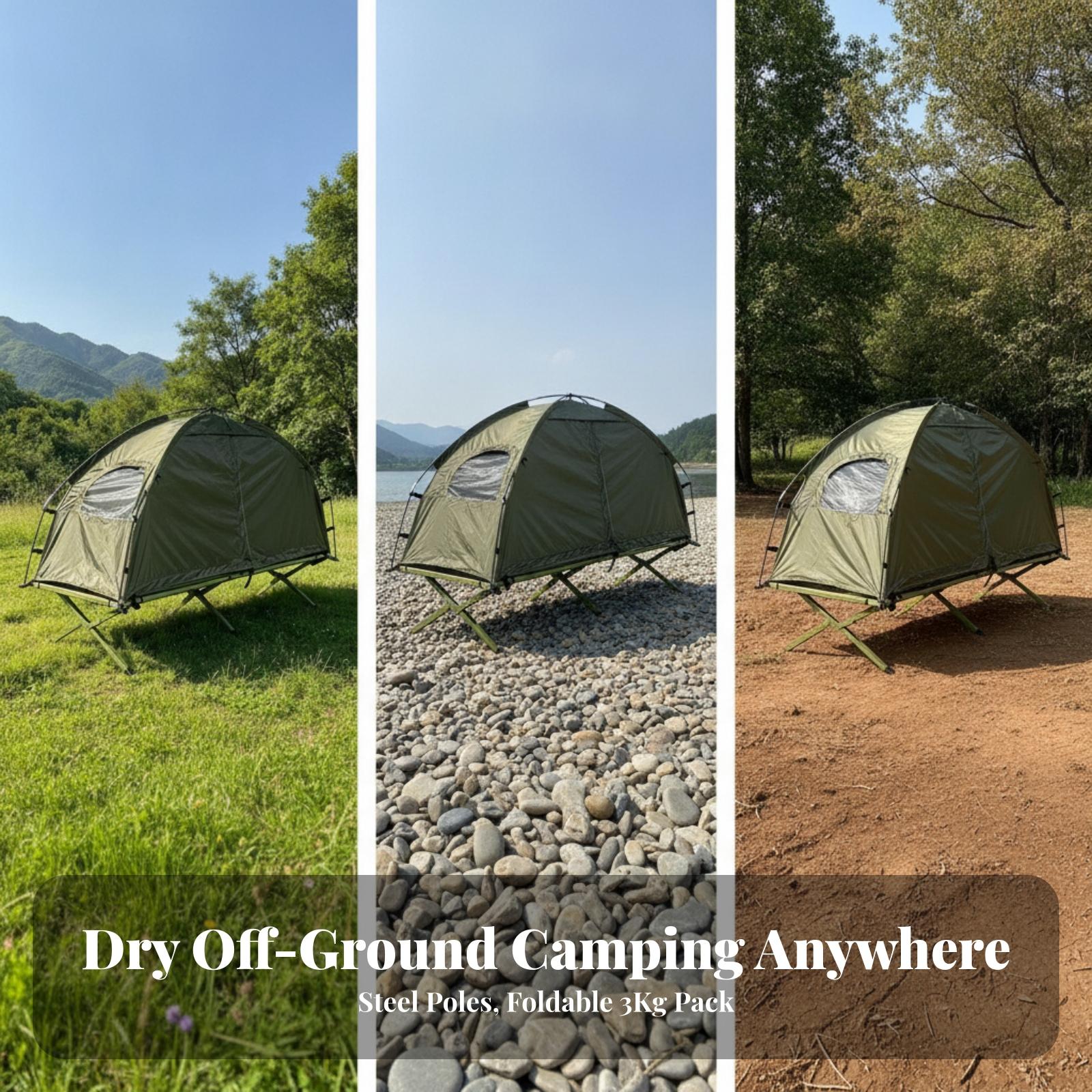 เต็นท์พับได้ขนาดกะทัดรัดสำหรับ - Outdoor Camping Guy บทวิจารณ์และราคา