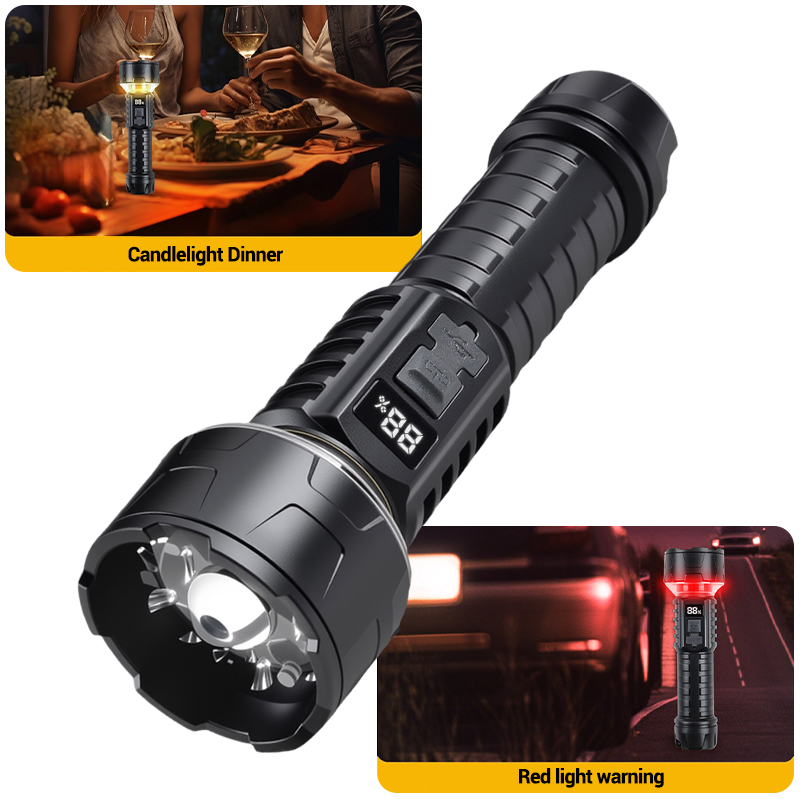 ไฟฉาย LED แบบ COB แบบชาร์จไฟได - Outdoor Camping Lights บทวิจารณ์และราคา