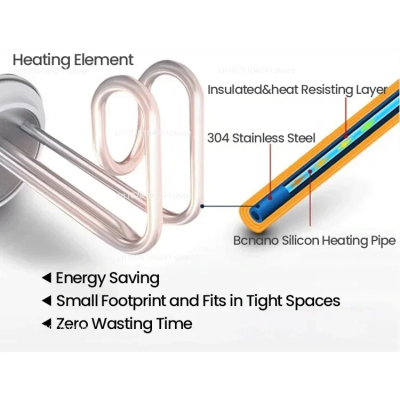 เครื่องทำน้ำอุ่นไฟฟ้า 12 โวลต์ - Outdoor Camping Water Heater บทวิจารณ์และราคา