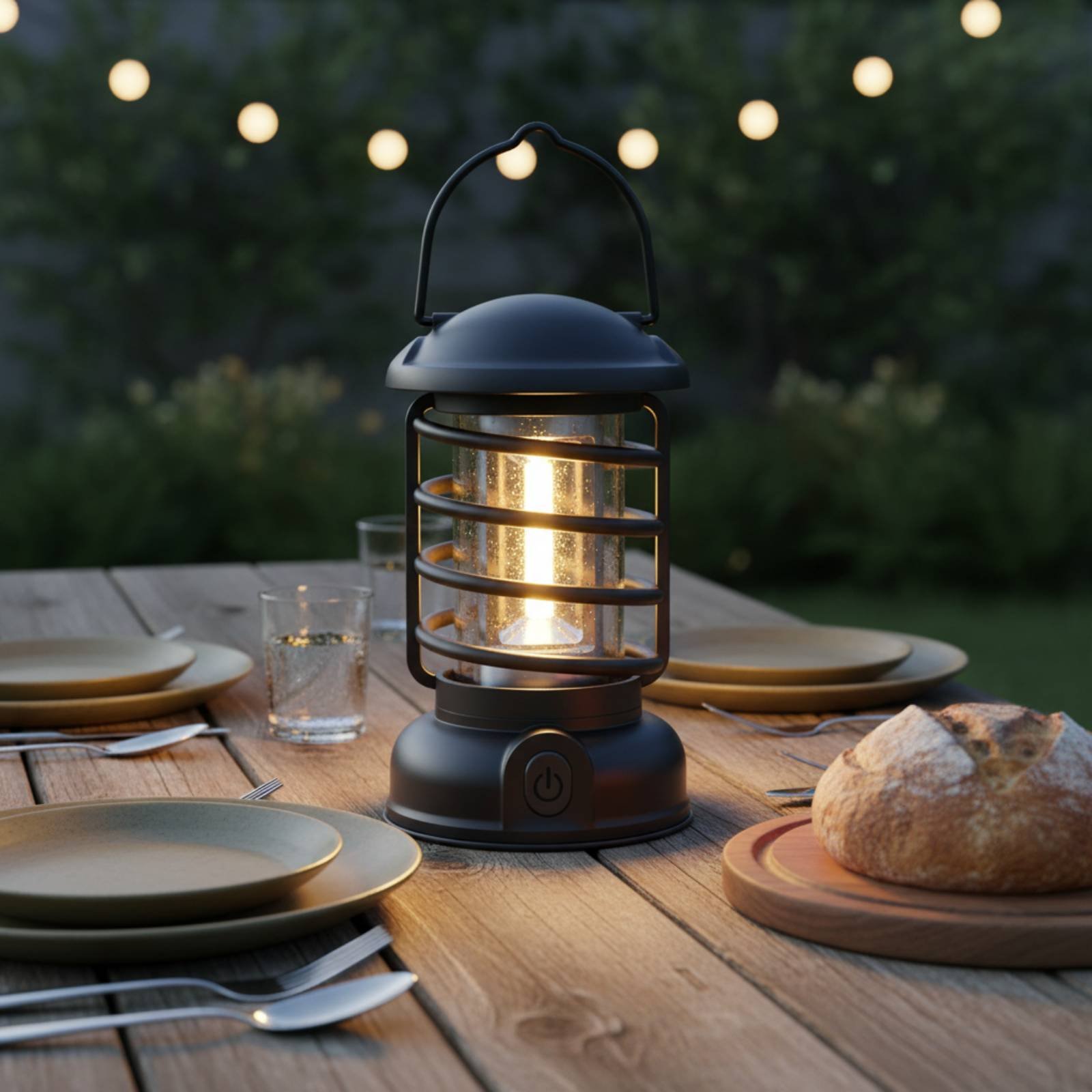 โคมไฟตั้งแคมป์สไตล์เรโทร แหล่ง - Outdoor Camping Lights บทวิจารณ์และราคา