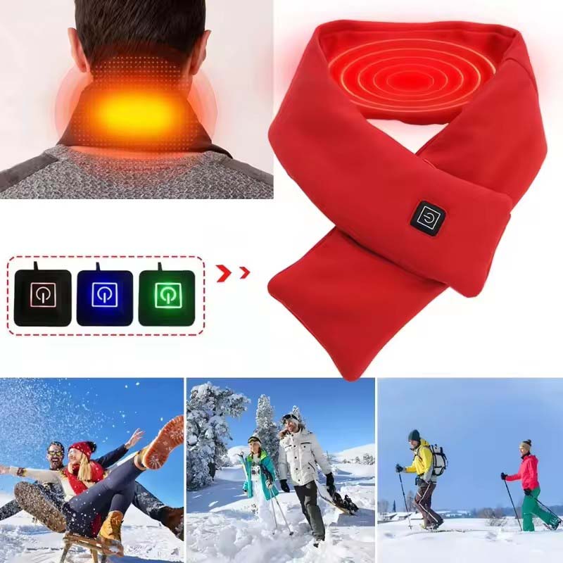 ผ้าพันคอไฟฟ้าอุ่นคอ แบบ USB สำ - Outdoor Camping In Winter บทวิจารณ์และราคา