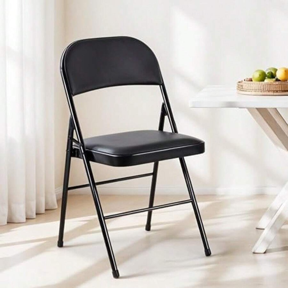 เก้าอี้พับ 4 ตัว พร้อมเบาะหนัง - Outdoor Camping Chairs บทวิจารณ์และราคา