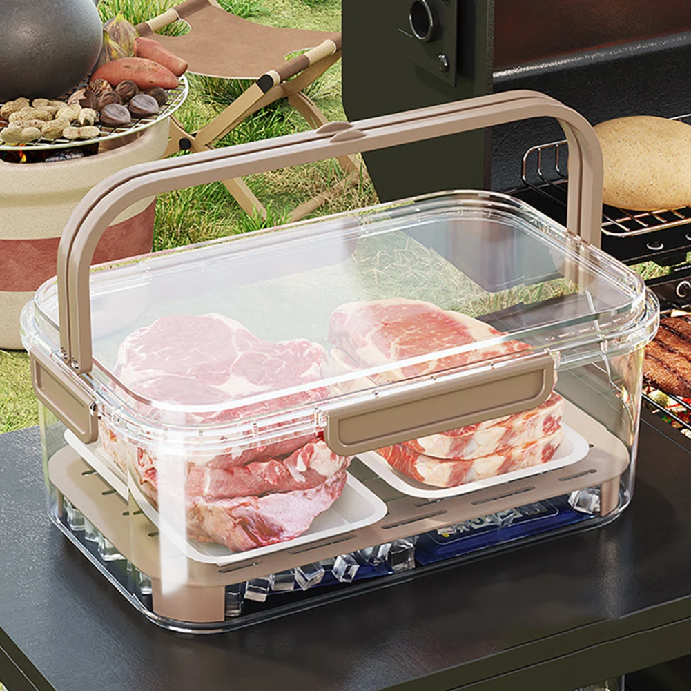 ภาชนะเก็บอาหารแบบพกพาขนาดใหญ่ค - Outdoor Camping Food บทวิจารณ์และราคา