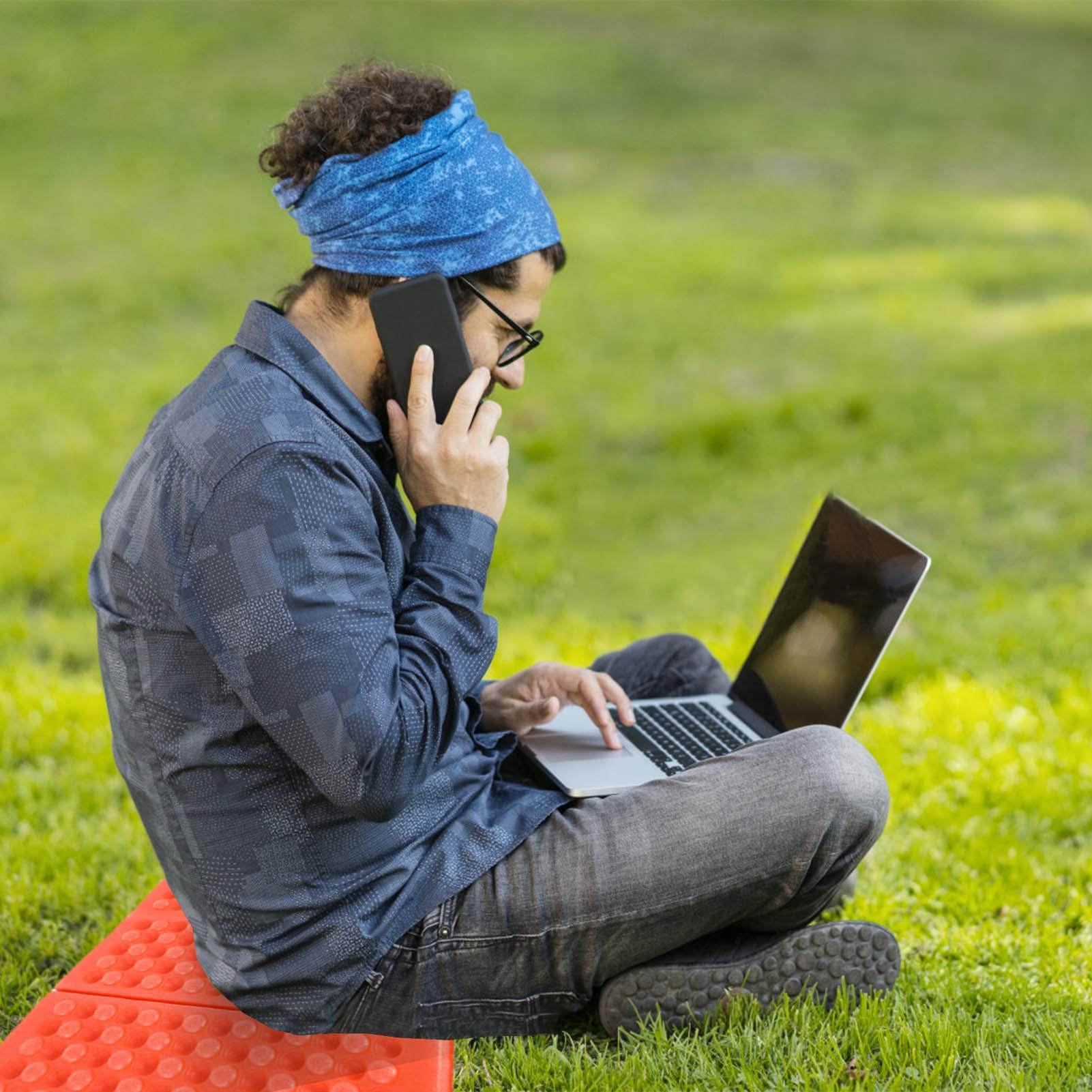 เบาะรองนั่งพับได้แบบพกพา แผ่นร - Outdoor Camping Mat Waterproof บทวิจารณ์และราคา