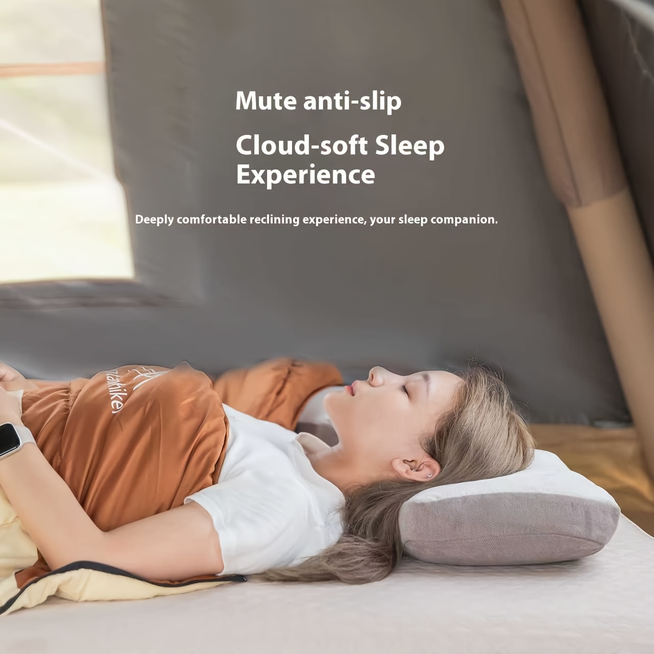 หมอนฟองน้ำพองลมเองสำหรับนักเดิ - Camping Quiet บทวิจารณ์และราคา