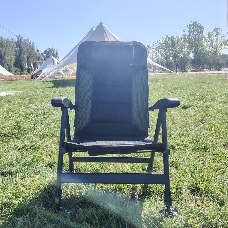 เก้าอี้พับได้แบบพกพา ปรับได้ 5 - Outdoor Camping Chairs บทวิจารณ์และราคา