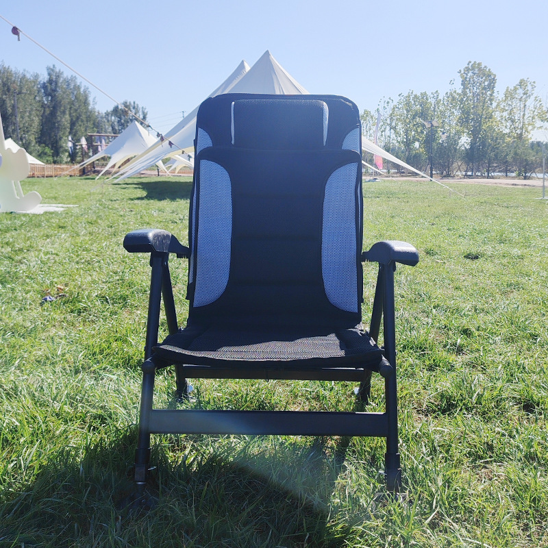 เก้าอี้พับได้แบบพกพา ปรับได้ 5 - Outdoor Camping Chairs บทวิจารณ์และราคา
