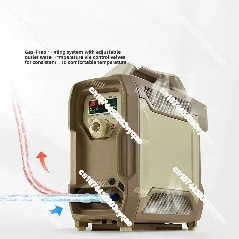 เครื่องทำน้ำอุ่นไฟฟ้าแบบพกพาสำ - Outdoor Camping Water Heater บทวิจารณ์และราคา