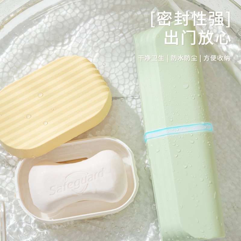 สีทึบผู้ถือแปรงสีฟันพร้อมฝาปิด - Outdoor Camping Food บทวิจารณ์และราคา