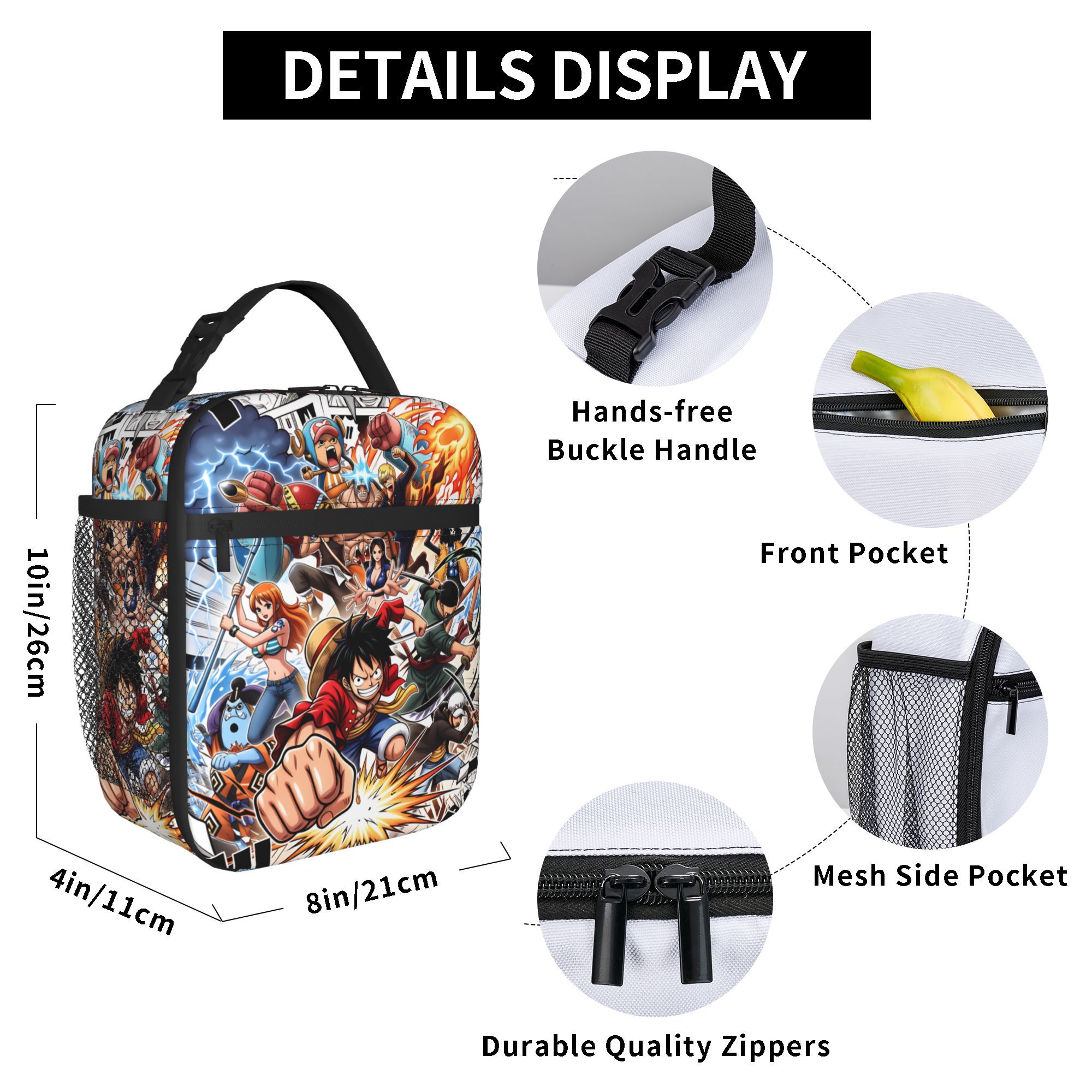 กระเป๋าใส่อาหารแบบมีฉนวนลายวัน - Outdoor Camping Movies บทวิจารณ์และราคา