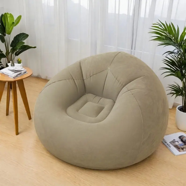เก้าอี้บีนแบ็กพกพาแบบเป่าลม โซ - Outdoor Camping Movies บทวิจารณ์และราคา